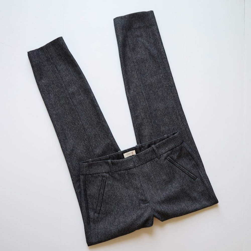 J. Crew Dark Charcoal Skinny Pants